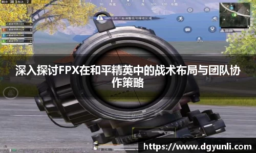 深入探讨FPX在和平精英中的战术布局与团队协作策略